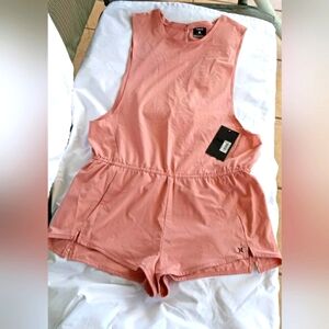 NWT Hurley Pink Coastal Romper